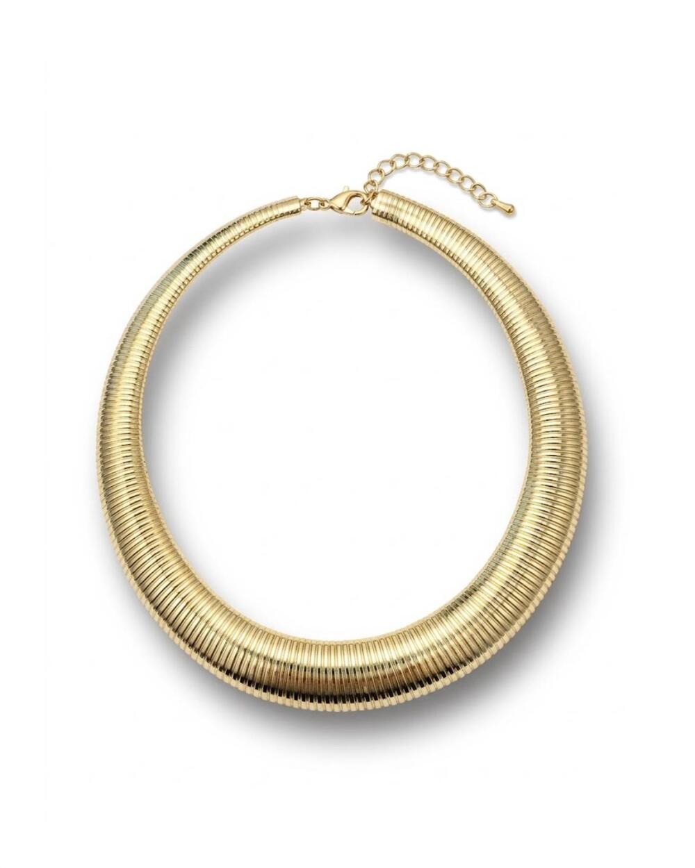 NEW THEIA women's cobra necklace in gold